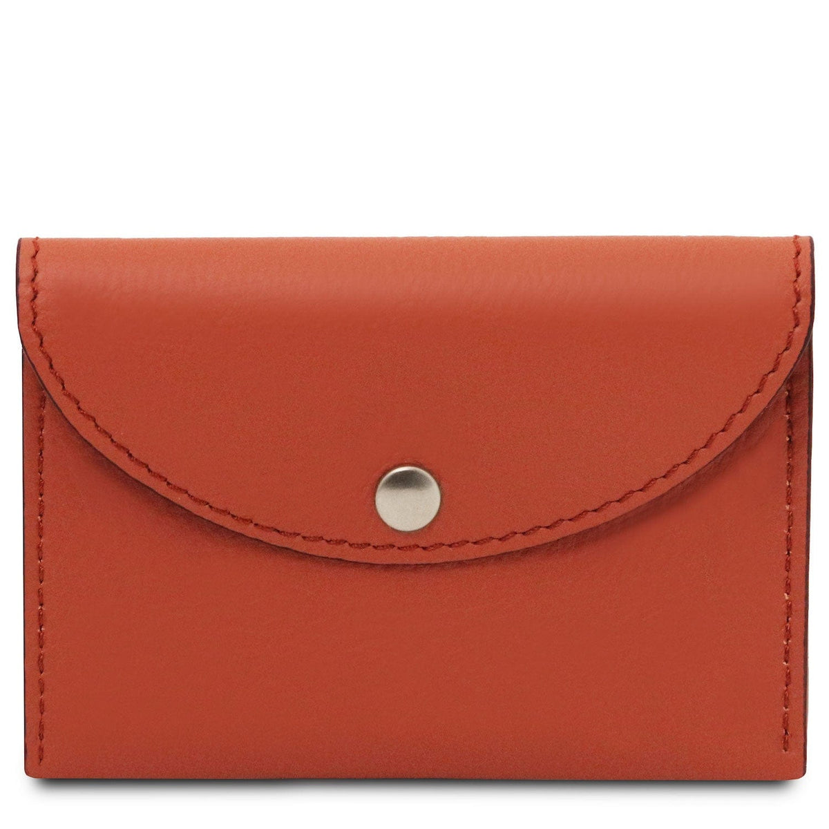Office leather accessories Orange Leather business card /  credit card holder  | TL142417 San Rocco Italia
