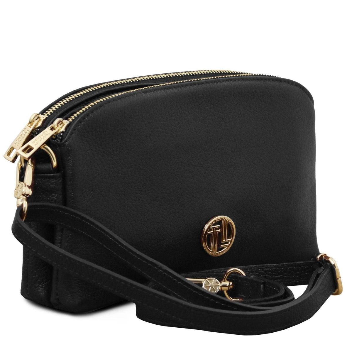 Leather handbags Lily - Soft leather shoulder bag | TL142375 San Rocco Italia