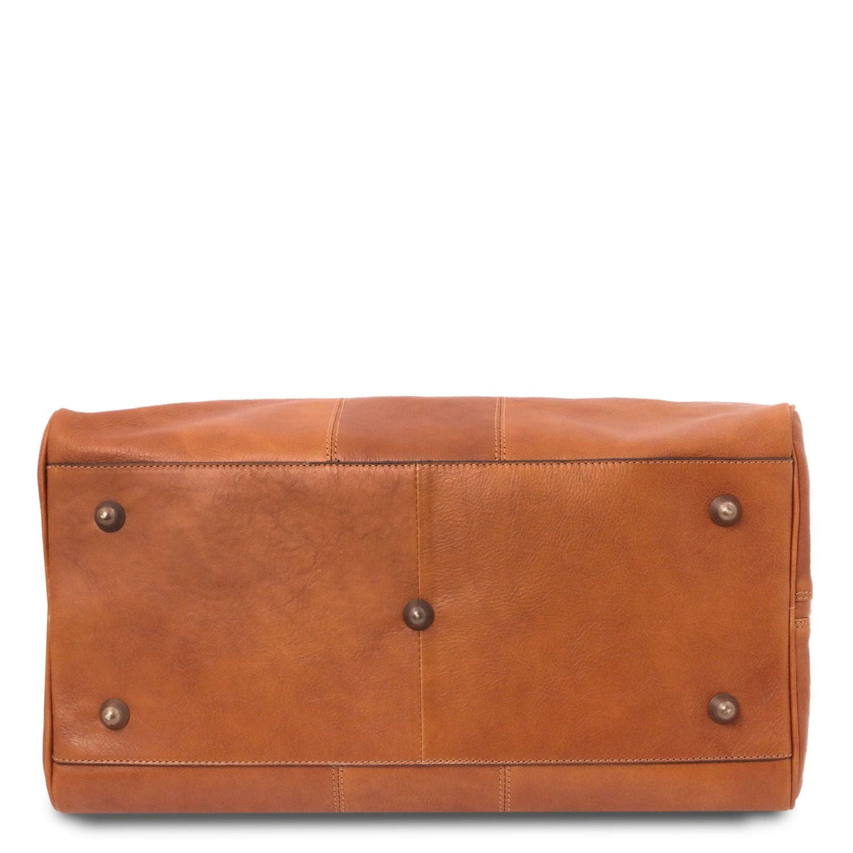 Leather Travel bags Lisbona - Travel leather duffel bag - Small size | TL141658 San Rocco Italia