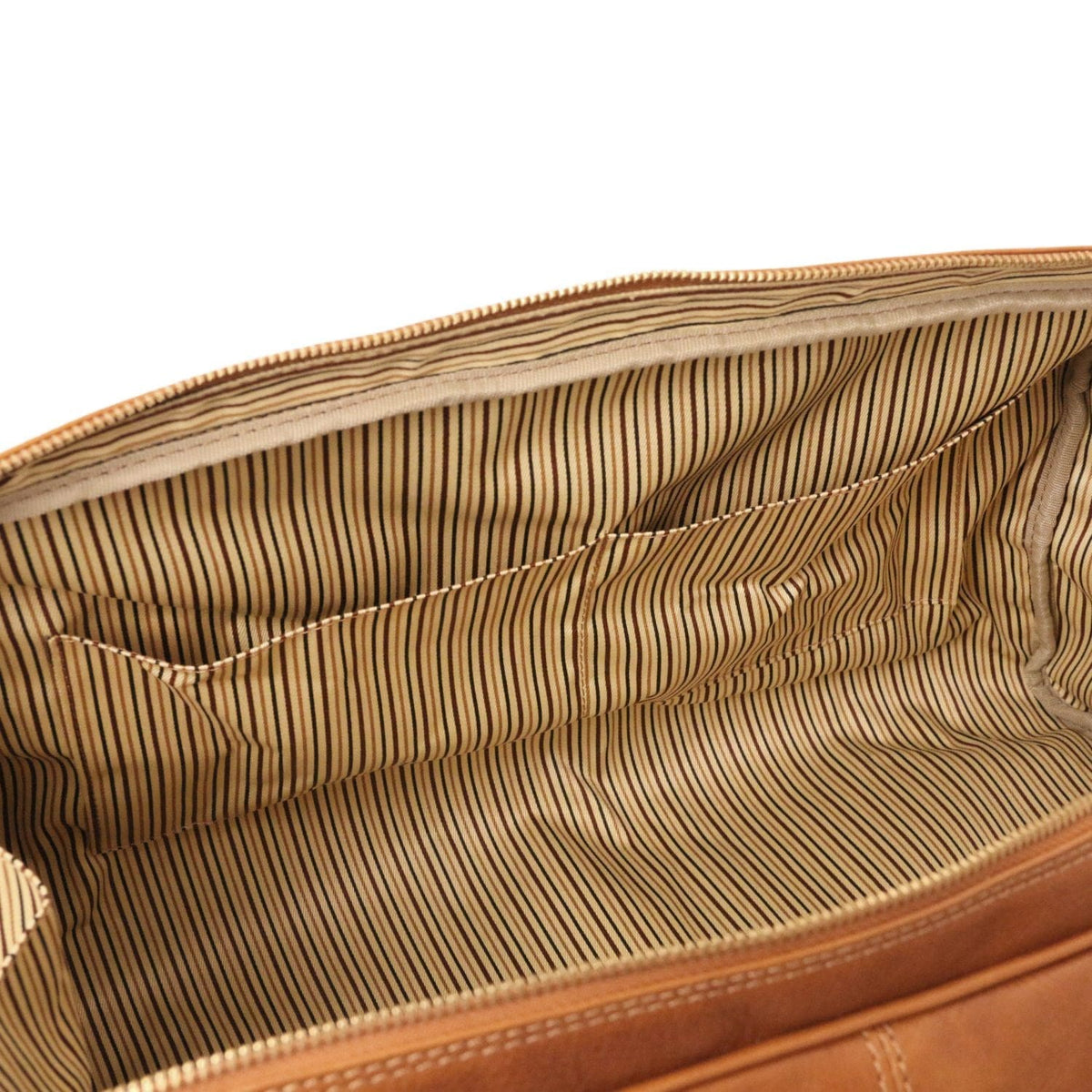 Leather Travel bags Lisbona - Travel leather duffel bag - Small size | TL141658 San Rocco Italia