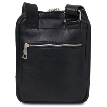 Leather bags for men Mark - Matte Leather Crossbody Bag | TL142428 San Rocco Italia