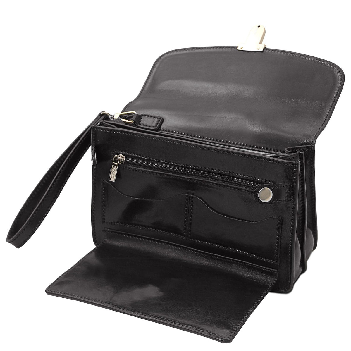 Leather bags for men Max - Leather handy wrist bag for men | TL8075 San Rocco Italia