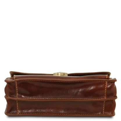 Leather bags for men Max - Leather handy wrist bag for men | TL8075 San Rocco Italia