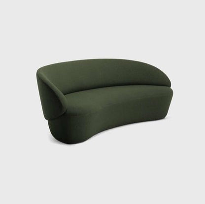 Sofas 2-Sitzer / Grün/Camira-Stoff Naïve geschwungenes Sofa San Rocco Italia