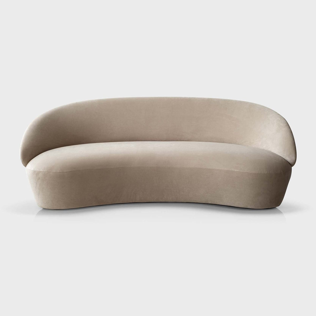 Sofas Naïve geschwungenes Sofa San Rocco Italia