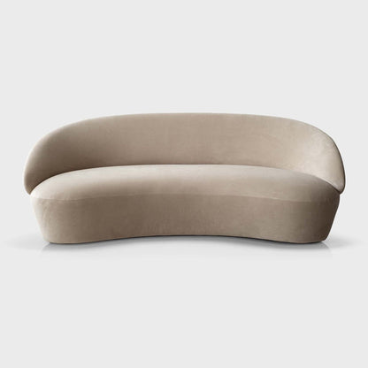 Sofas Naïve geschwungenes Sofa San Rocco Italia
