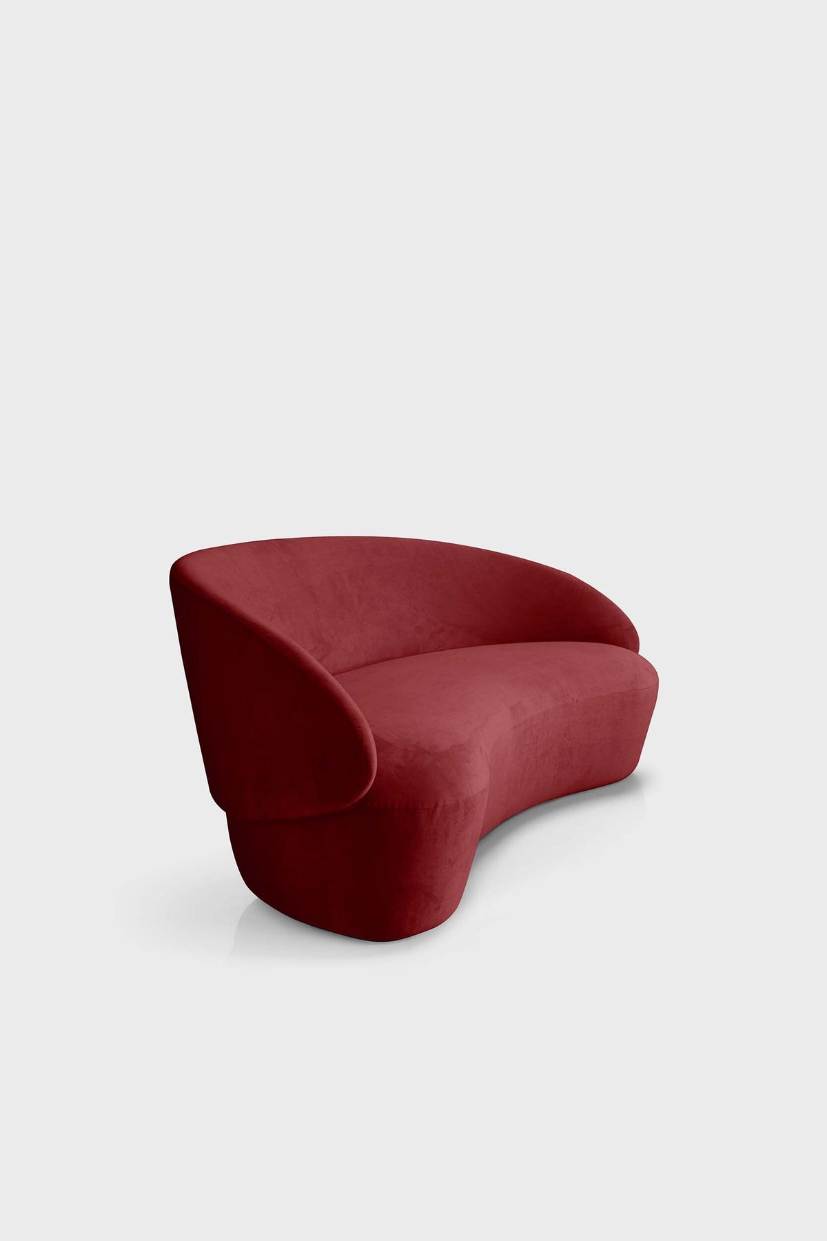 Sofas Naïve geschwungenes Sofa San Rocco Italia