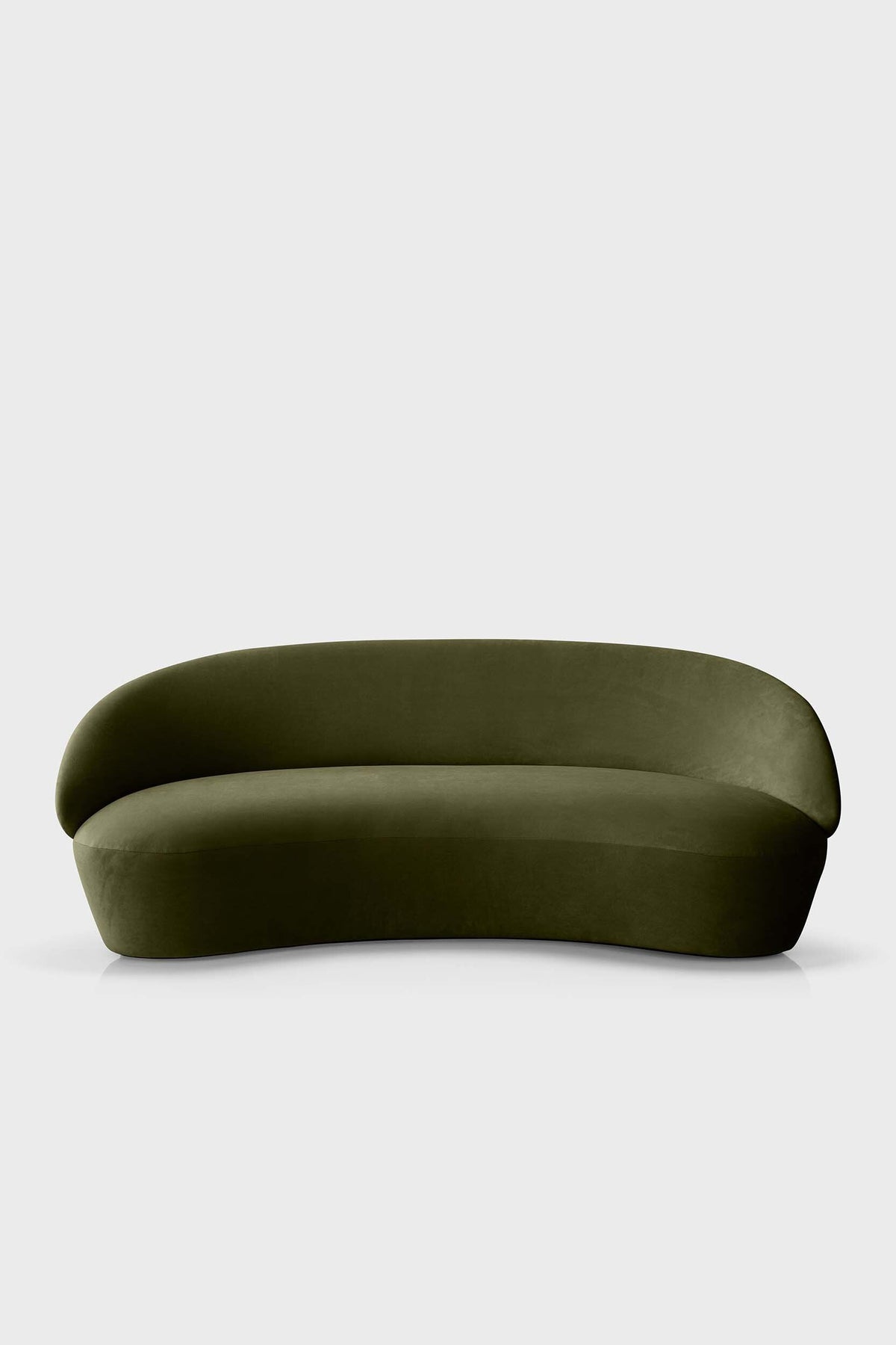 Sofas Naïve geschwungenes Sofa San Rocco Italia