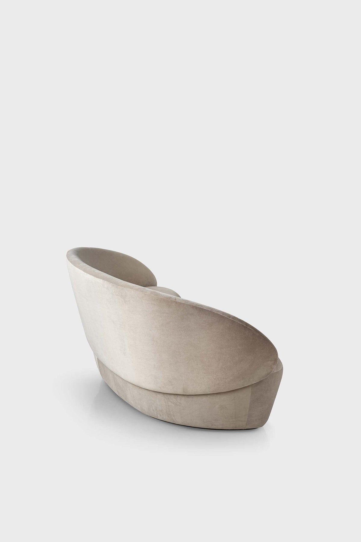 Sofas Naïve geschwungenes Sofa San Rocco Italia