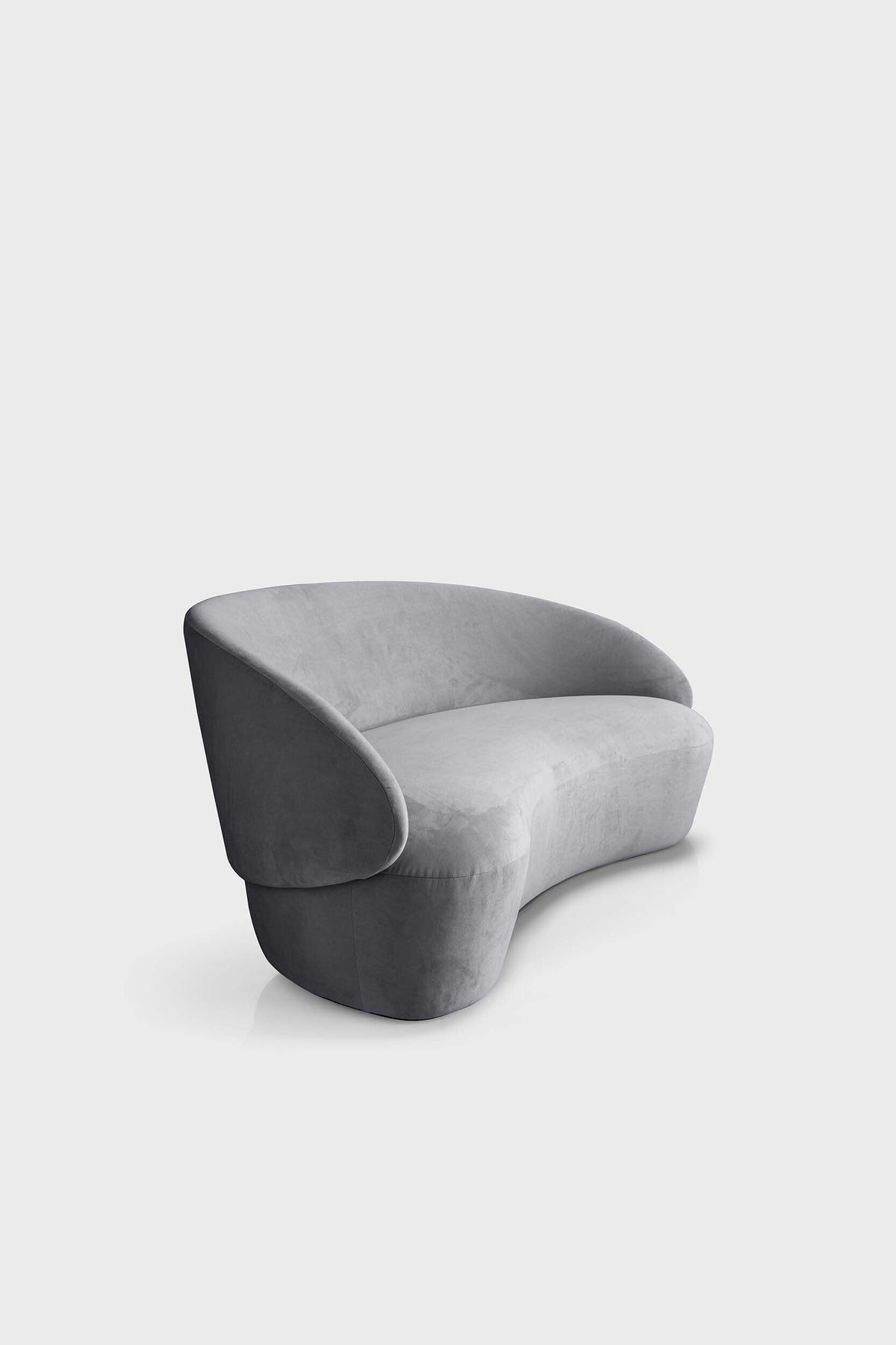 Sofas Naïve geschwungenes Sofa San Rocco Italia