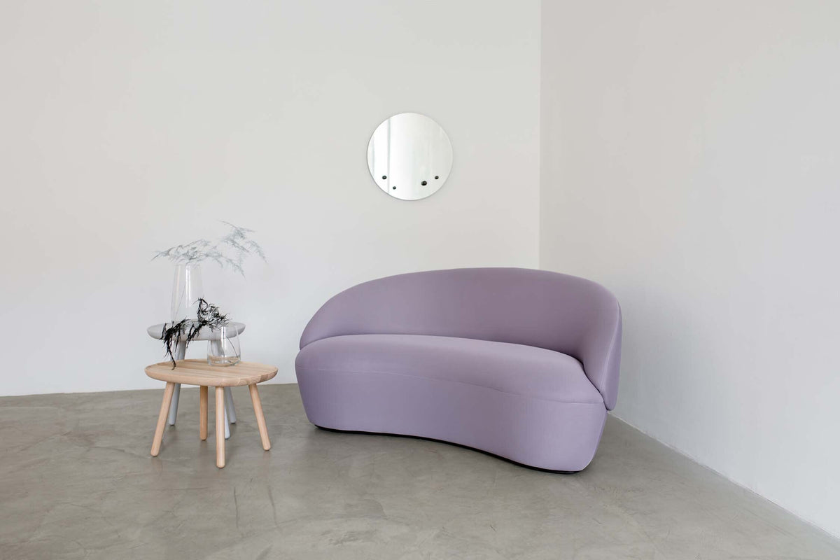 Sofas Naïve geschwungenes Sofa San Rocco Italia