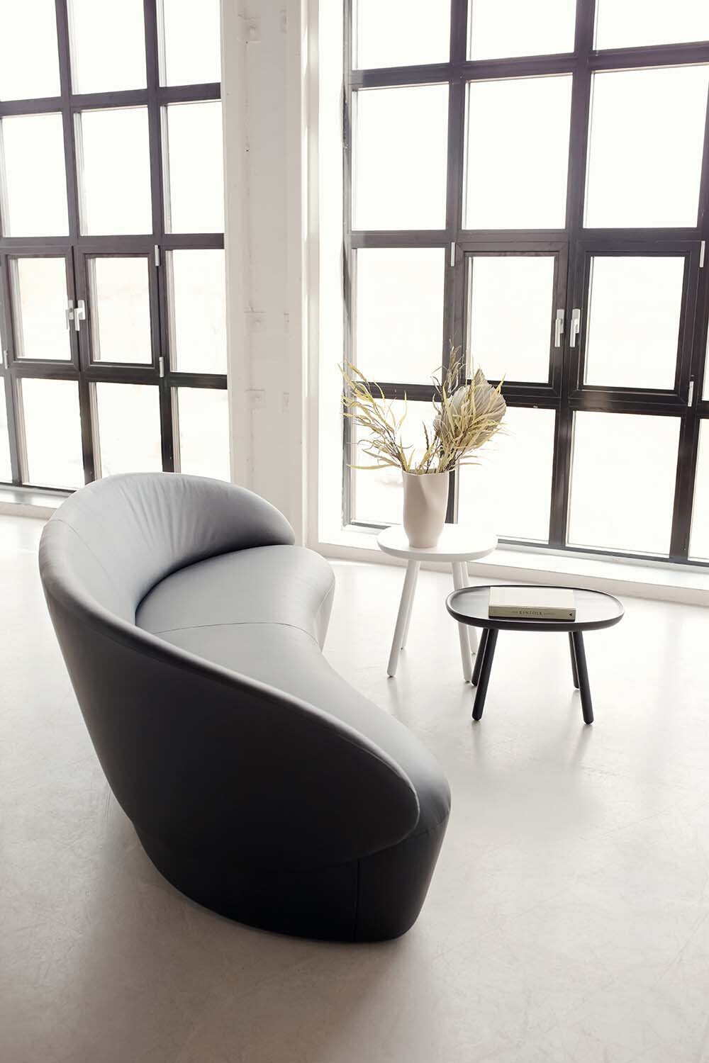 Sofas Naïve geschwungenes Sofa San Rocco Italia