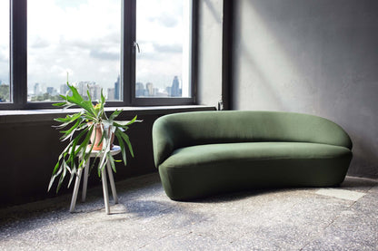 Sofas Naïve geschwungenes Sofa San Rocco Italia