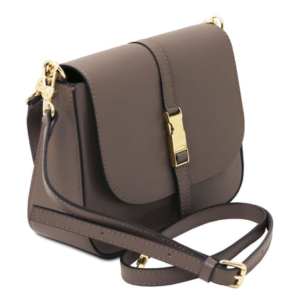 Leather shoulder bags Nausica - Italian leather shoulder bag | TL141598 San Rocco Italia