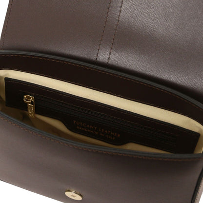 Leather shoulder bags Nausica - Italian leather shoulder bag | TL141598 San Rocco Italia