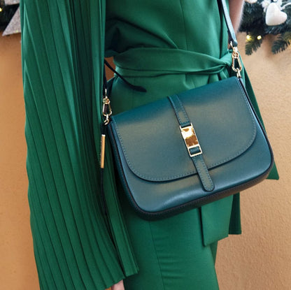 Leather shoulder bags Nausica - Italian leather shoulder bag | TL141598 San Rocco Italia