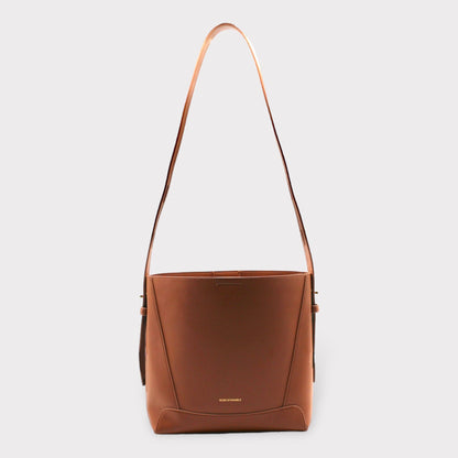 Handbag & Wallet Accessoires Oli - Apple Leather Midi Shoulder Cross-body Bag Marron San Rocco Italia