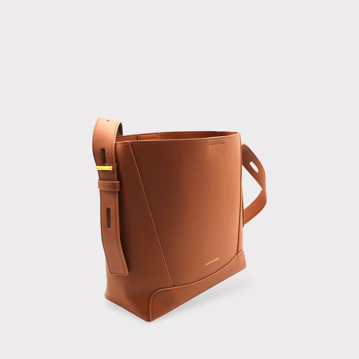 Handbag & Wallet Accessoires Oli - Apple Leather Midi Shoulder Cross-body Bag Marron San Rocco Italia