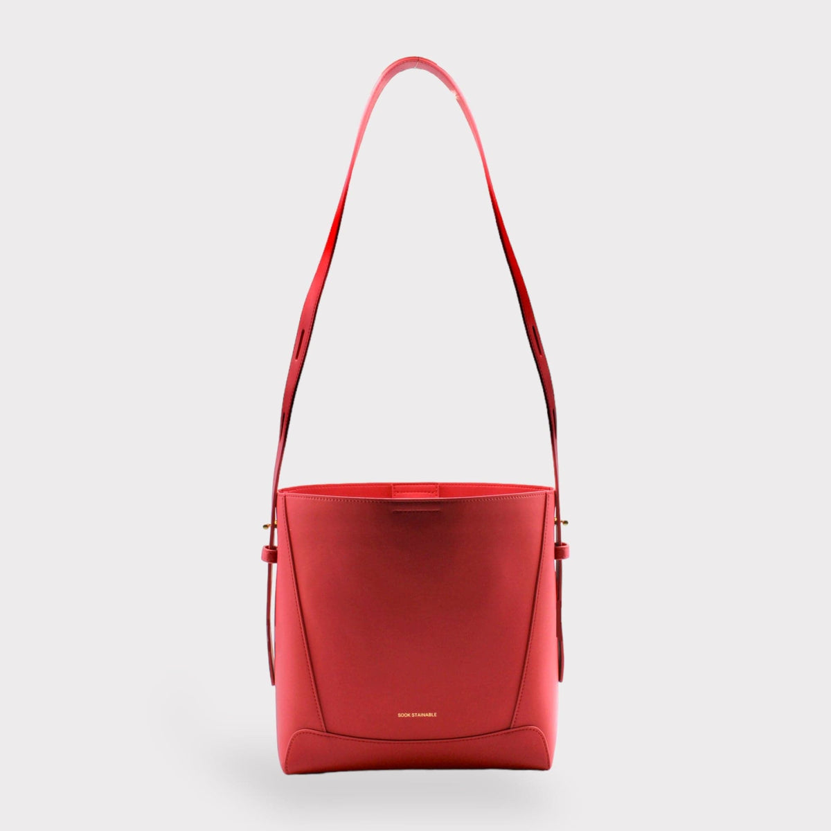 Hebag & Wallet Accessori Oli - Apple Leather Midi Shoulder Cross-body Bag Rosso San Rocco Italia