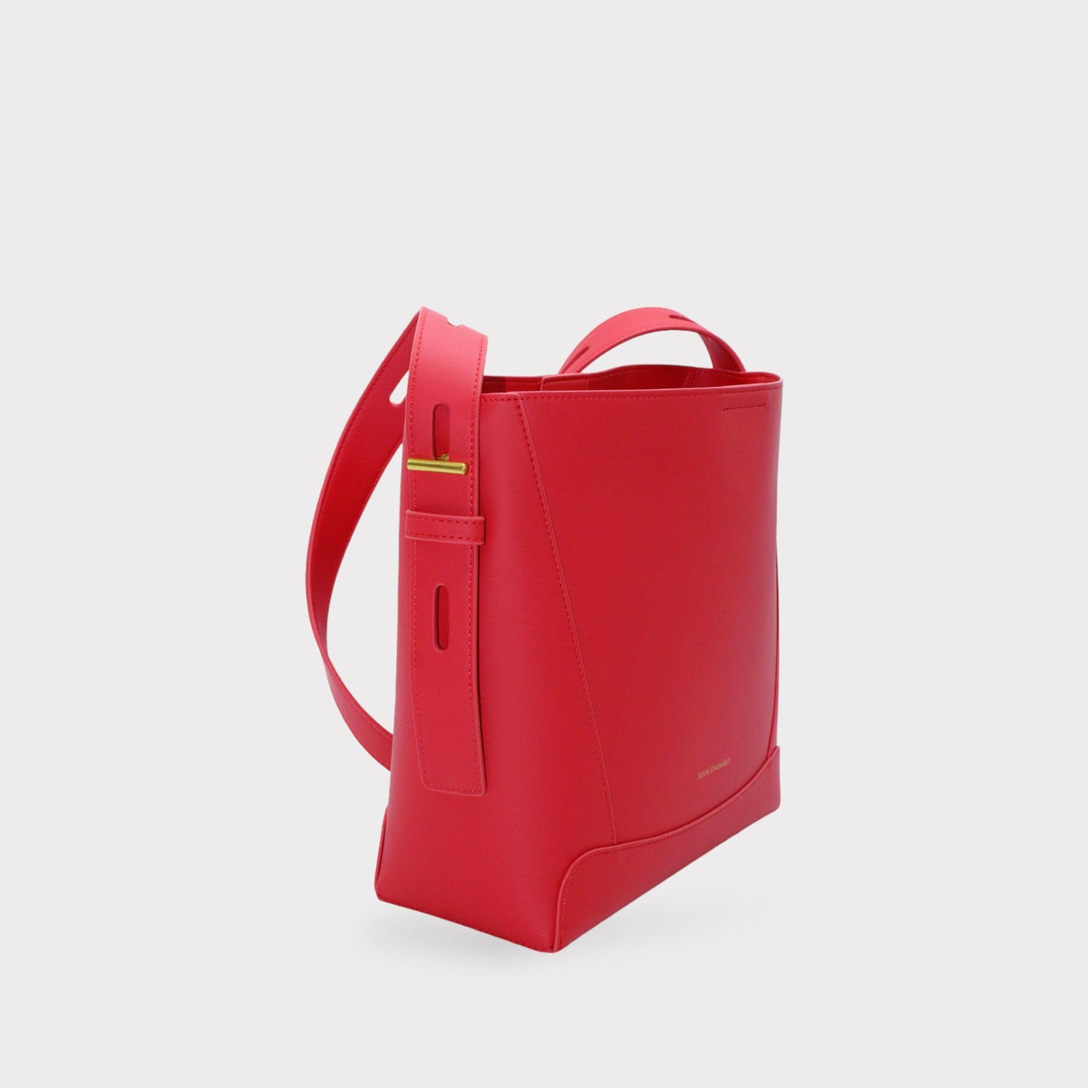 Hebag & Wallet Accessori Oli - Apple Leather Midi Shoulder Cross-body Bag Rosso San Rocco Italia