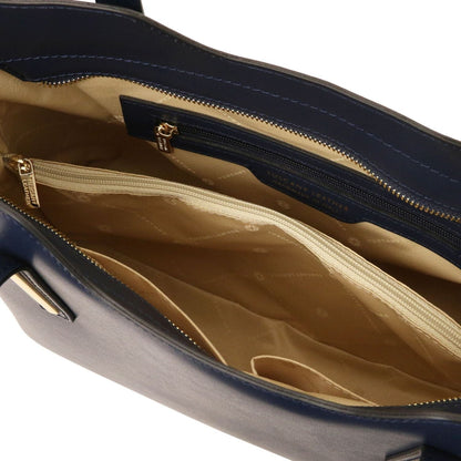 Borse a spalla in pelle Olimpia - Borsa tote in pelle italiana | TL141412 San Rocco Italia
