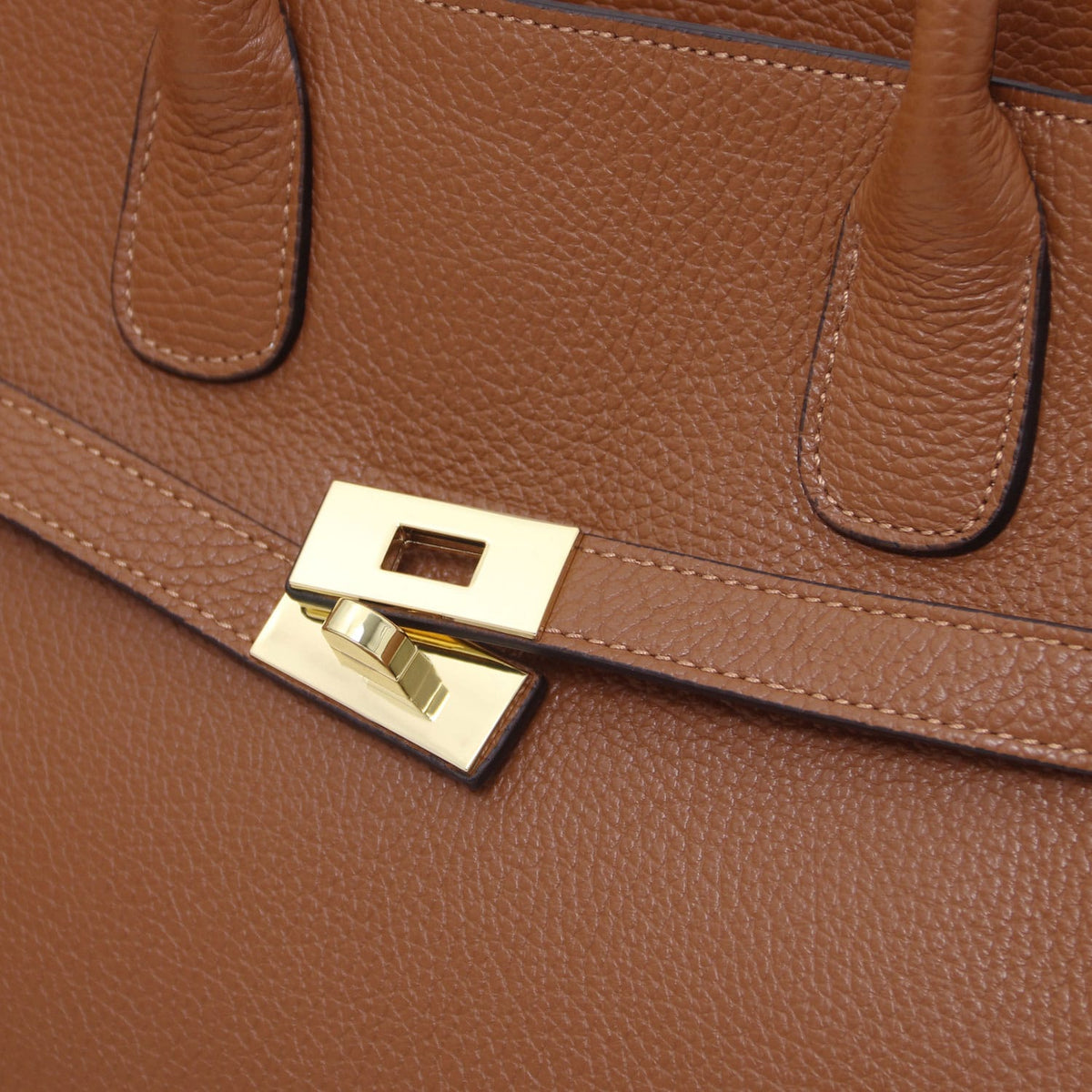 Leather handbags Origami - Leather tote | TL142466 San Rocco Italia