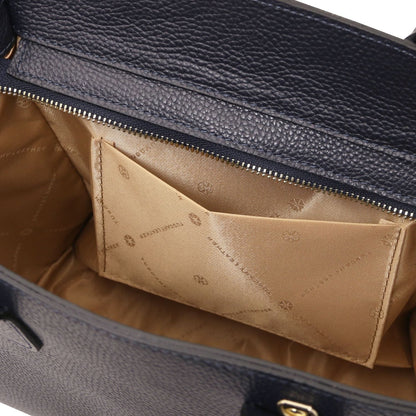 Leather handbags Origami - Leather tote | TL142507 San Rocco Italia