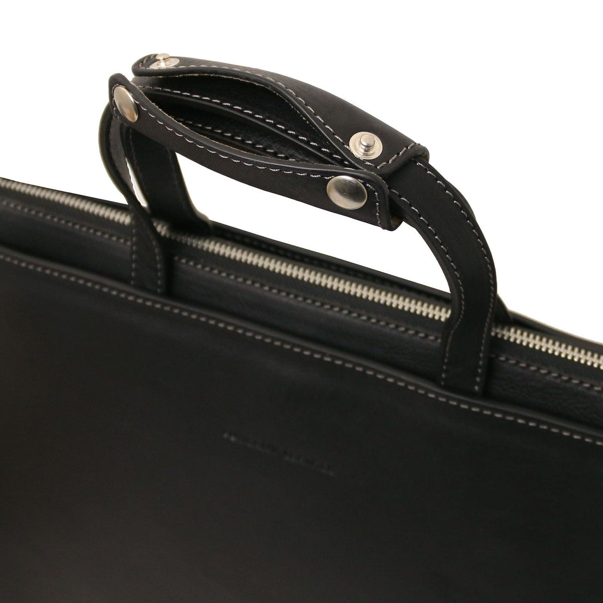Leather briefcases Palermo - Italian leather 3-compartment briefcase for women | TL142452 San Rocco Italia