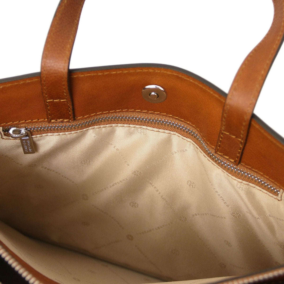 Leather briefcases Palermo - Italian leather 3-compartment briefcase for women | TL142452 San Rocco Italia