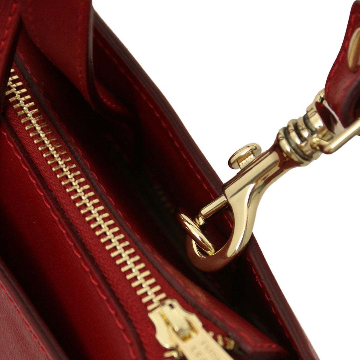 Leather briefcases Palermo - Saffiano Italian leather briefcase 3-compartment for women | TL141369 San Rocco Italia