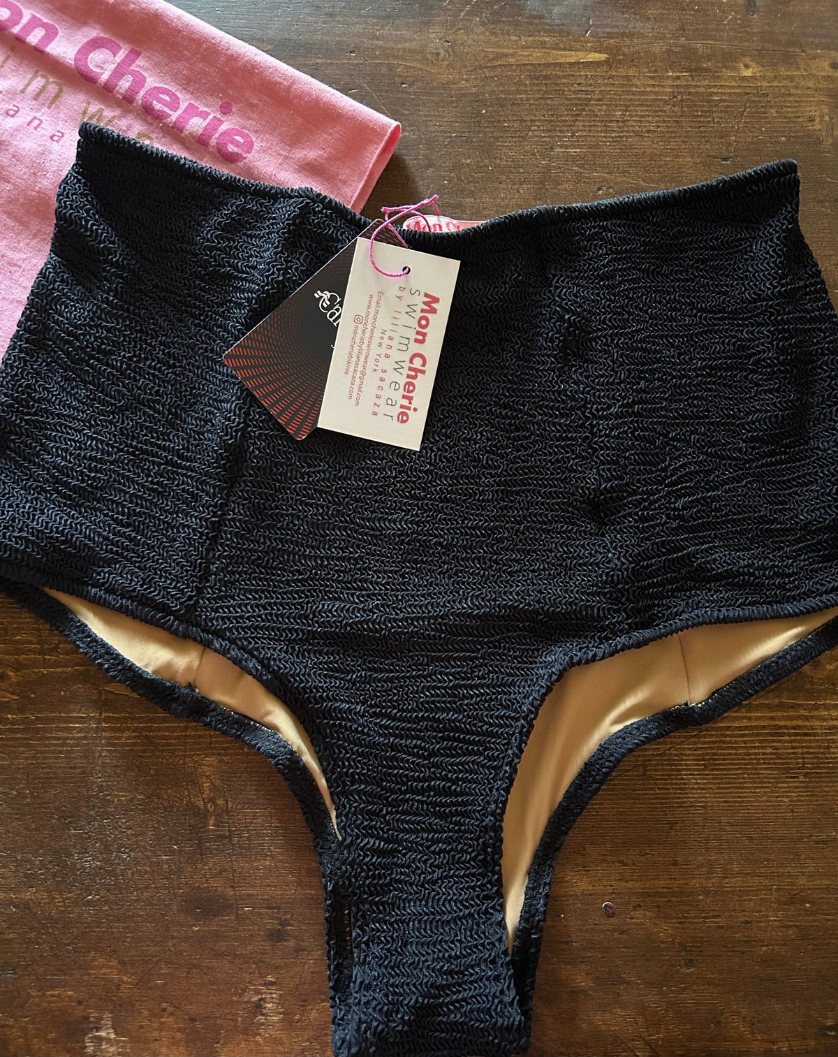 Slip bikini a vita alta Pamela High Waisted Bikini Bottoms San Rocco Italia