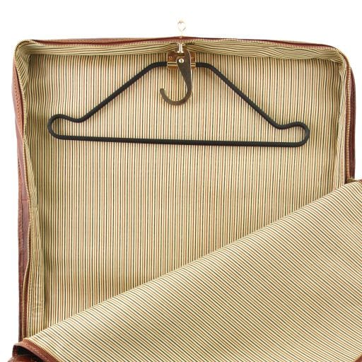 Leather garment bags Papeete - Leather Garment Bag | TL3056 suiter bag San Rocco Italia