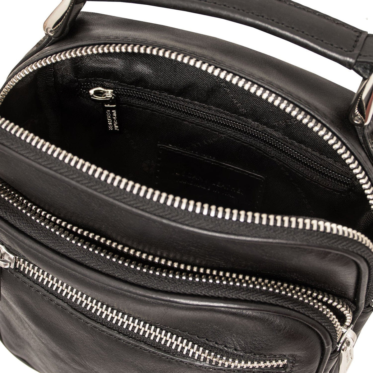 Leather bags for men Paul - Leather Crossbody Bag in Matte Leather | TL142457 San Rocco Italia