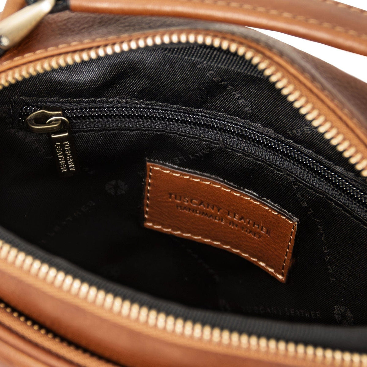 Leather bags for men Paul - Leather Crossbody Bag in Matte Leather | TL142457 San Rocco Italia