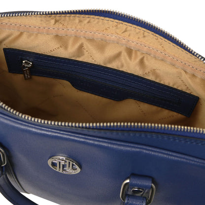 Leather laptop bags Prato - Exclusive Saffiano leather laptop case | TL142453 San Rocco Italia