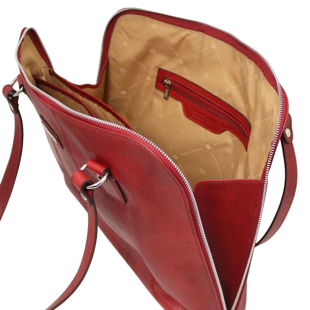 Leather briefcases Ravenna - Exclusive Women's Leather Business Bag in Mate Leather | TL142426 San Rocco Italia