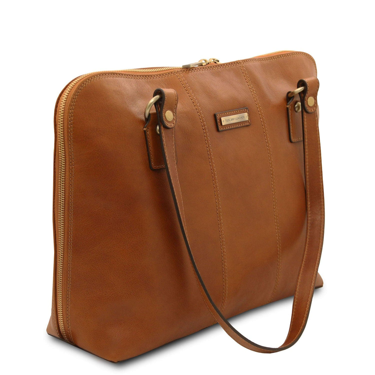 Leather briefcases Ravenna - Exclusive Women's Leather Business Bag in Mate Leather | TL142426 San Rocco Italia