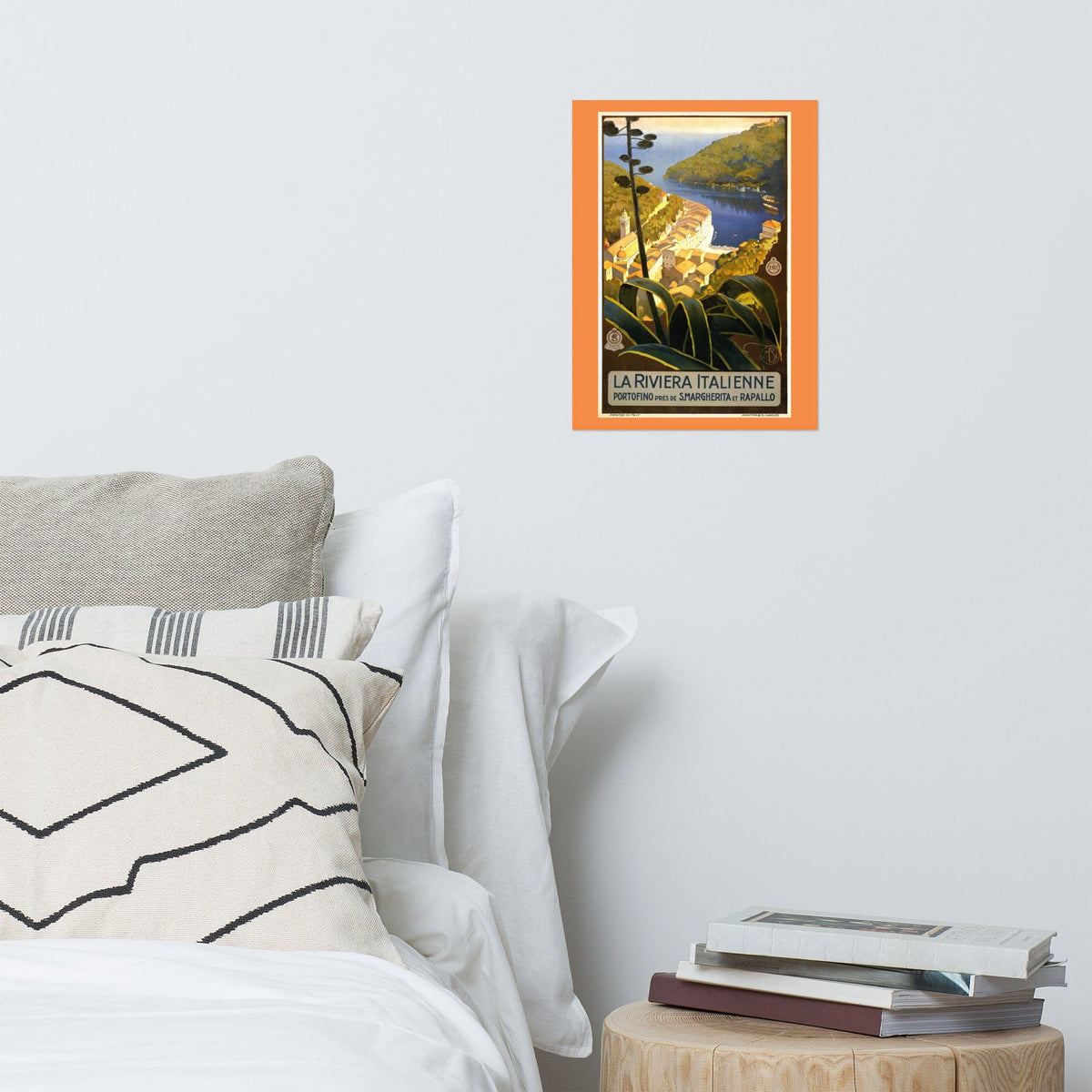 Decorazione Poster La Riviera Italienne - Portofino San Rocco Italia