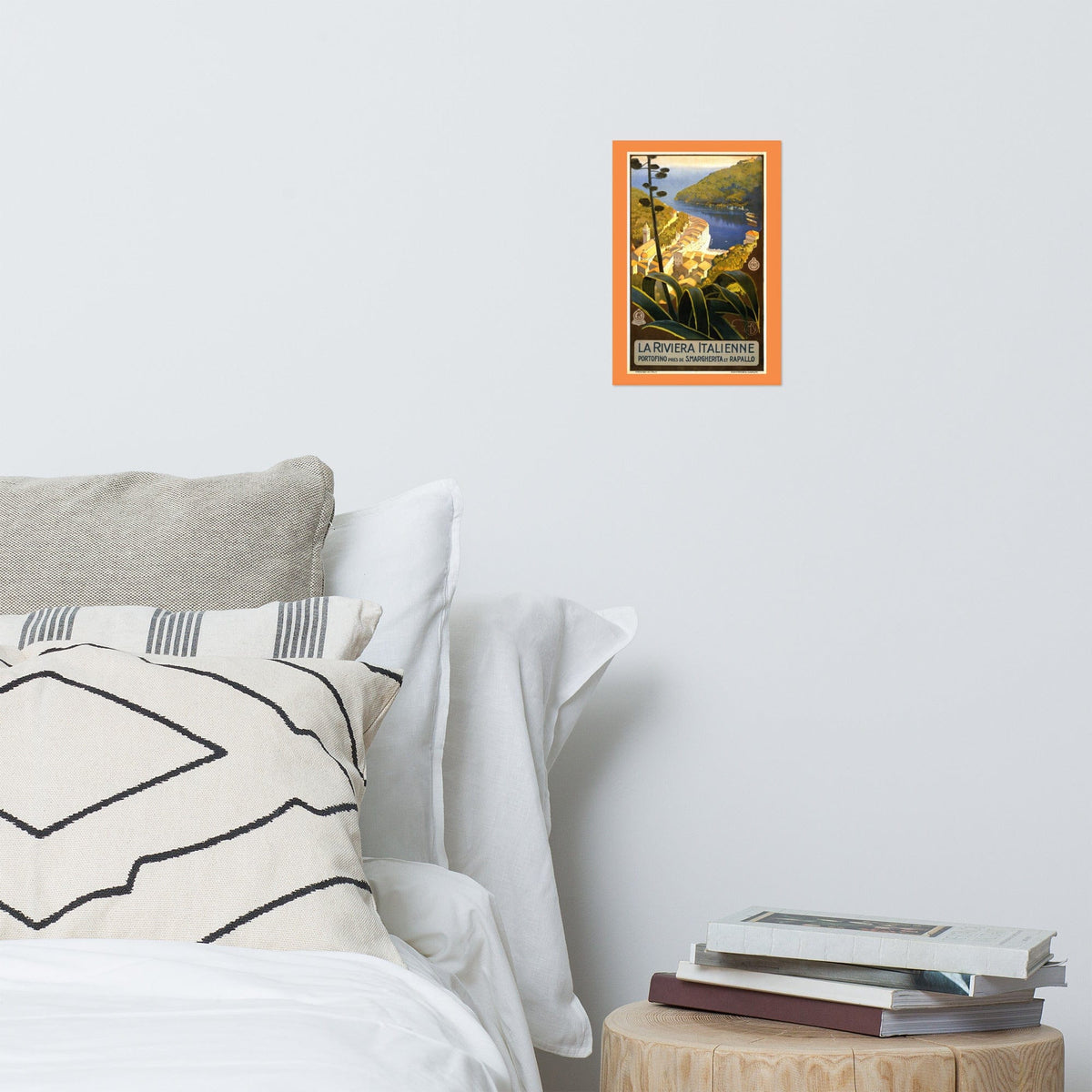 Decorazione Poster La Riviera Italienne - Portofino San Rocco Italia