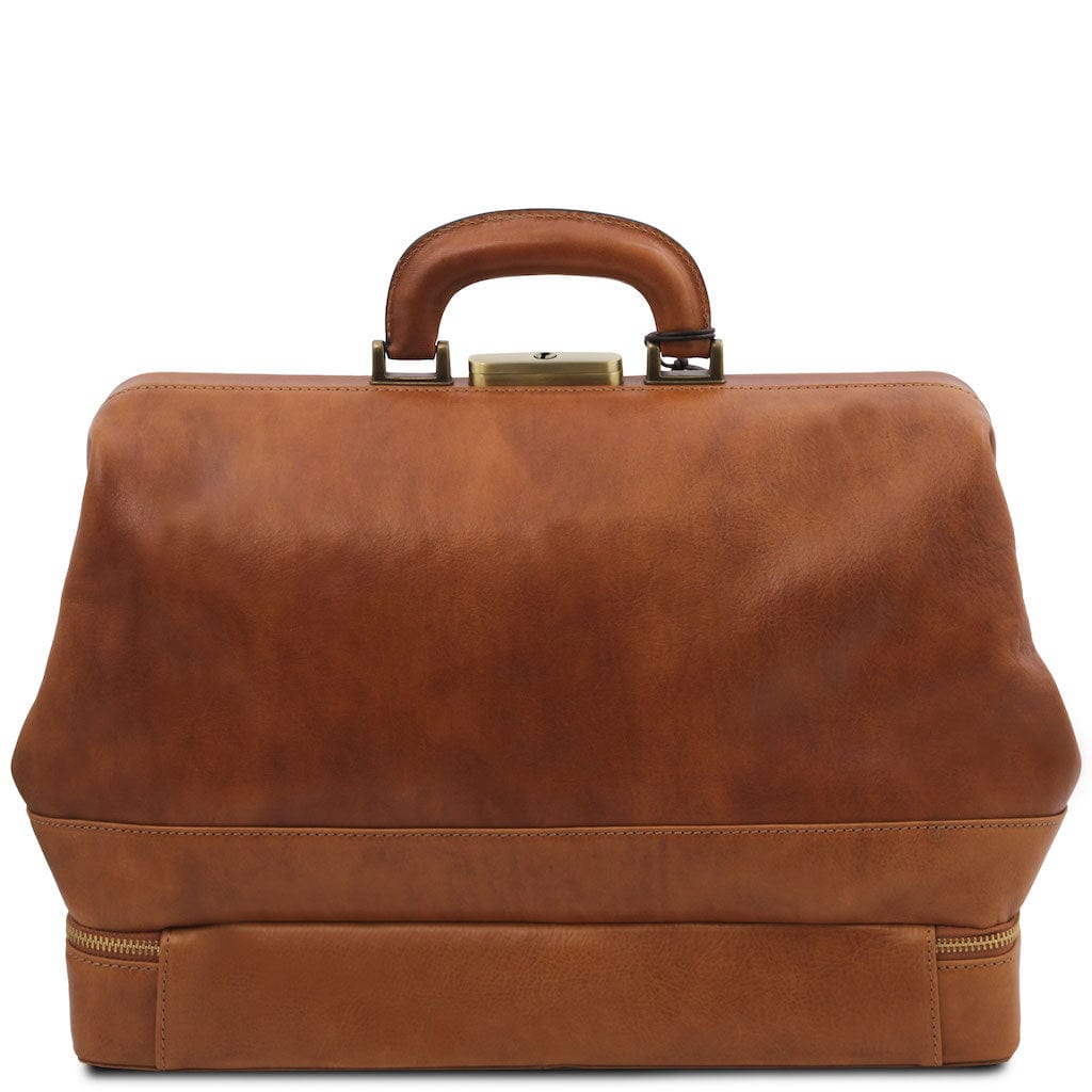 Doctor bags Giotto - Exclusive double-bottom leather doctor bag | TL142344 San Rocco Italia