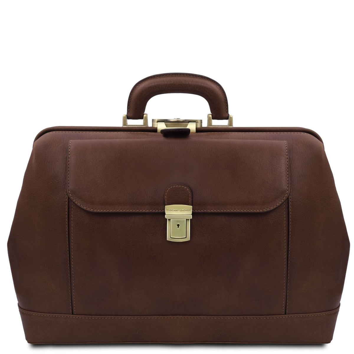 Sacs de médecin Marron foncé Leonardo - Exclusive leather doctor bag | TL142342 San Rocco Italia