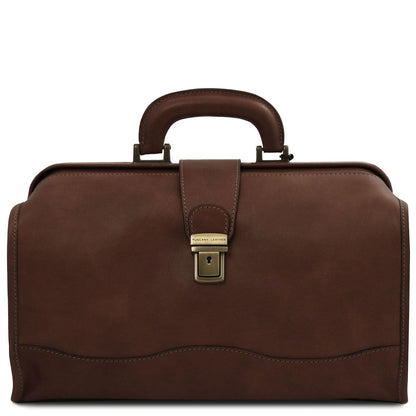 Borse da medico Marrone scuro Raffaello - Borsa da medico in pelle | TL142332 San Rocco Italia