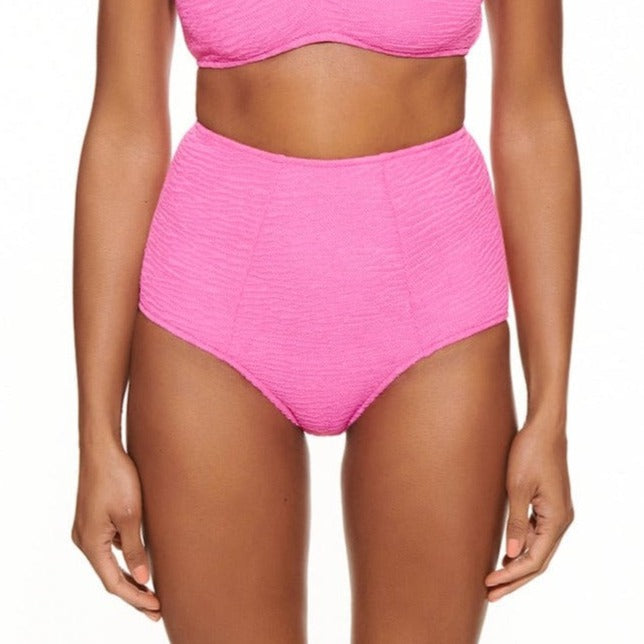 Bikini a vita alta bottoms Rosa / XS Pamela High Waisted Bikini Bottoms San Rocco Italia