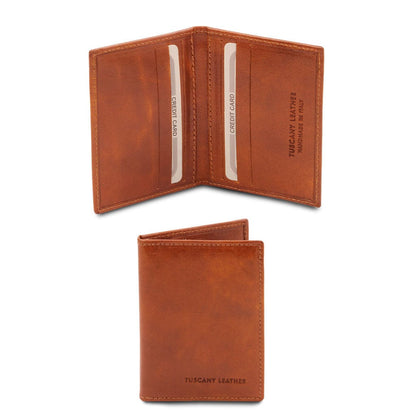 Accesorios de piel para mujer Miel Tarjetero exclusivo de piel | TL142063 San Rocco Italia
