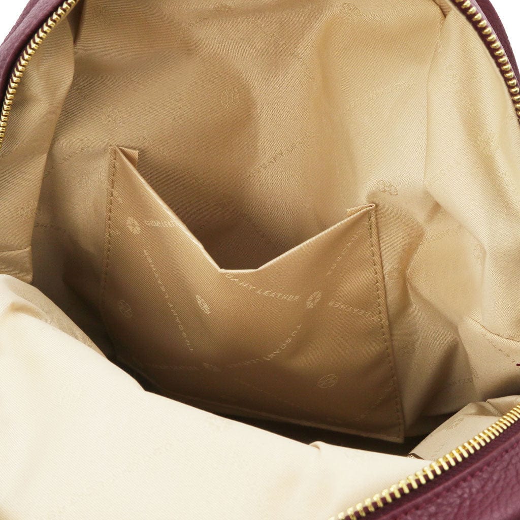 Leather backpacks for women TL Bag - Soft leather backpack | TL142280 San Rocco Italia