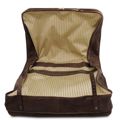 Leather garment bags Papeete - Leather Garment Bag | TL142337 suiter bag San Rocco Italia