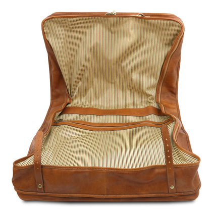 Leather garment bags Papeete - Leather Garment Bag | TL142337 suiter bag San Rocco Italia