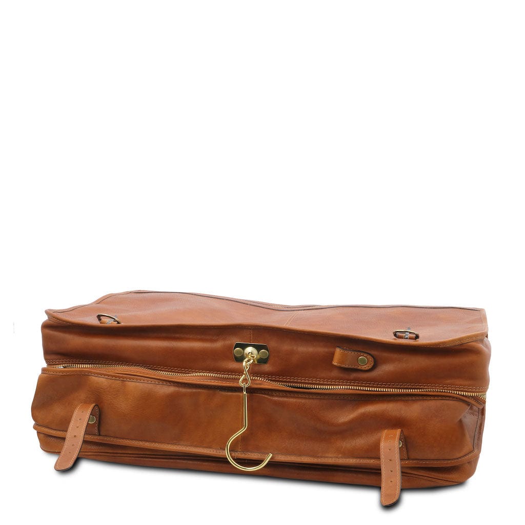 Leather garment bags Papeete - Leather Garment Bag | TL142337 suiter bag San Rocco Italia