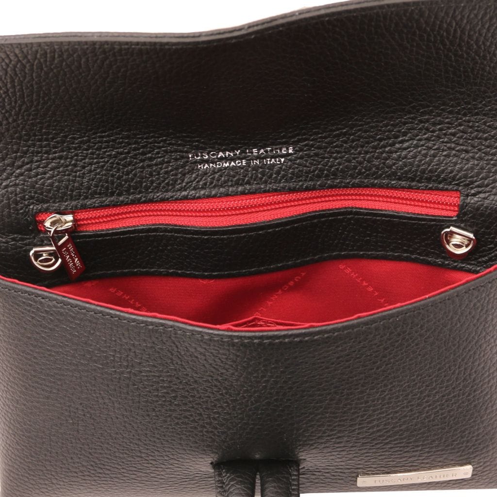 Leren handtassen TL Bag - Leren fold-overclutch | TL141990 San Rocco Italia