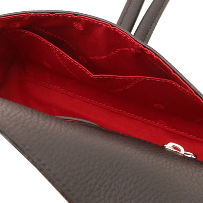 Leren handtassen TL Bag - Leren fold-overclutch | TL141990 San Rocco Italia